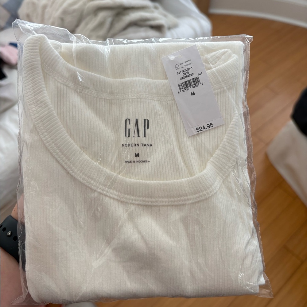 GAP Essential White Tank Top